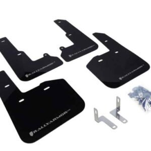 Rally Armor 2015 Subaru Legacy UR Black Mud Flap w/ Silver Logo
