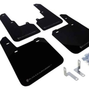 Rally Armor 2015 Subaru Outback UR Black Mud Flap w/ Grey Logo