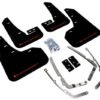 Rally Armor 2015+ VW Golf/GTI/TSI UR Black Mud Flap w/ Red Logo