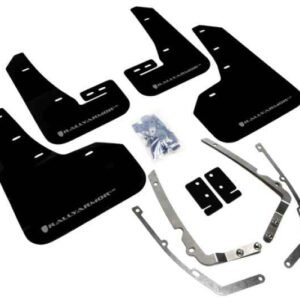 Rally Armor 2015+ VW Golf/GTI/TSI UR Black Mud Flap w/ Silver Logo