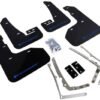 Rally Armor 2015-2016 VW Golf R UR Black Mud Flap w/ Blue Logo
