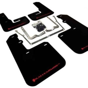 Rally Armor 2015-2017 VW Jetta UR Black Mud Flap w/ Red Logo