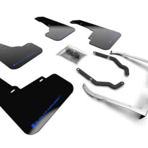 Rally Armor 18-19 Subaru XV Crosstrek Lift/AT UR Black Mud Flap w/ Blue Logo