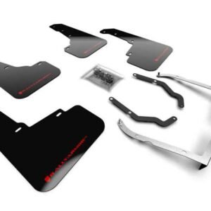 Rally Armor 18-19 Subaru XV Crosstrek Lift/AT UR Black Mud Flap w/ Red Logo