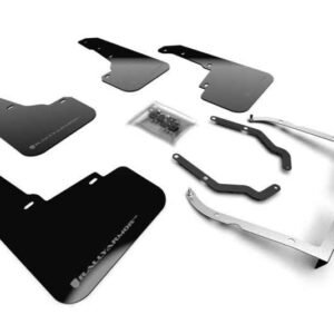 Rally Armor 18-19 Subaru XV Crosstrek Lift/AT UR Black Mud Flap w/ Silver Logo