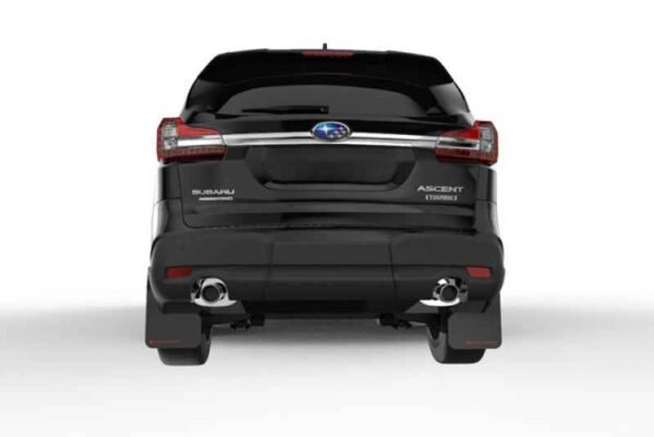 Rally Armor 18-19 Subaru Ascent UR Red Mud Flap w/ Black Logo - Image 4