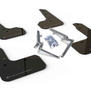 Rally Armor 17-19 Honda Civic Sport Touring Black UR Mud Flap w/ Dark Grey Logo