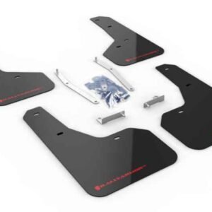 Rally Armor 2019 Subaru Forester UR Black Mud Flap w/ Red Logo