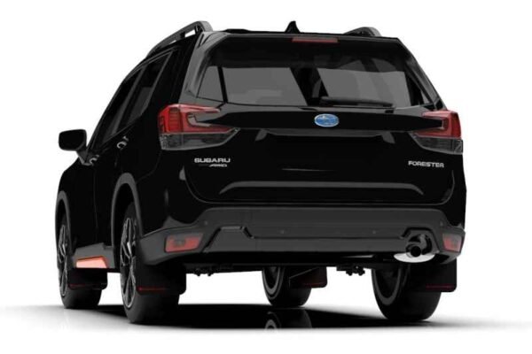 Rally Armor 2019 Subaru Forester UR Black Mud Flap w/ Red Logo - Image 3