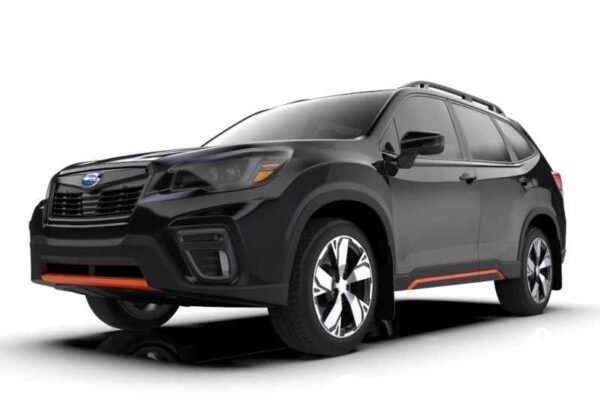 Rally Armor 2019 Subaru Forester UR Black Mud Flap w/ Red Logo - Image 4