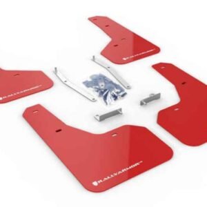 Rally Armor 2019 Subaru Forester UR Red Mud Flap w/ White Logo