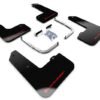 Rally Armor 2019+ Hyundai Elantra N Line UR Black Mud Flap w/ Red Logo