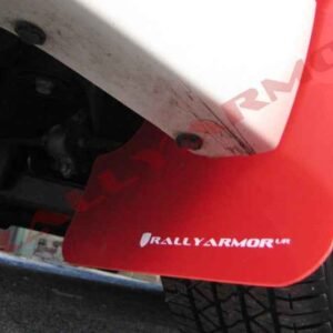 Rally Armor 08-10 WRX (hatch & sedan) / 08-11 Subaru 2.5i UR Red Mud Flap w/ White Logo