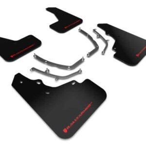 Rally Armor 2019+ Mazda3 GT Sport Hatch UR Black Mud Flap w/ Red Logo