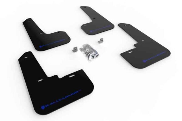 Rally Armor 20+ Subaru Legacy UR Black Mud Flap w/ Blue Logo