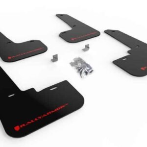 Rally Armor 20+ Subaru Legacy UR Black Mud Flap w/ Red Logo