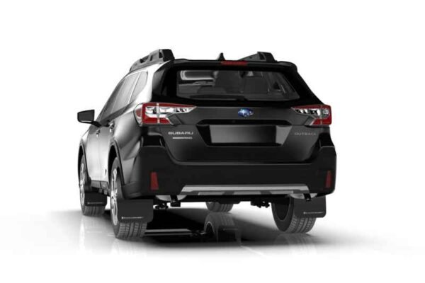 Rally Armor 20+ Subaru Outback UR Black Mud Flap w/ Blue Logo - Image 9