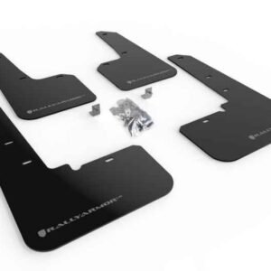 Rally Armor 20+ Subaru Outback UR Black Mud Flap w/ Silver Logo