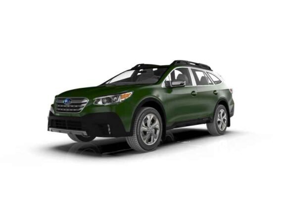 Rally Armor 20+ Subaru Outback UR Black Mud Flap w/ White Logo - Image 5