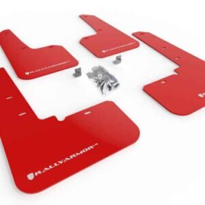 Rally Armor 20+ Subaru Outback UR Red Mud Flap w/ White Logo