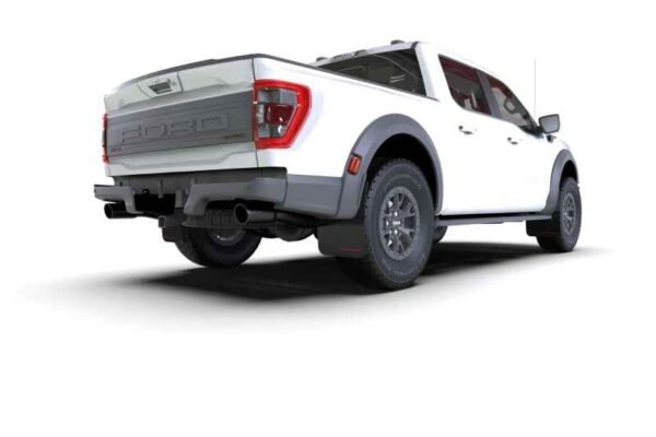 Rally Armor 21-23 Ford F-150 Raptor Black UR Mud Flap w/ Metallic Black Logo - Image 3