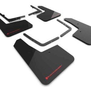 Rally Armor 21-23 Ford F-150 Raptor Black UR Mud Flap w/ Red Logo