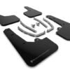 Rally Armor 2022 Hyundai Tucson Black UR Mud Flap w/ Grey Logo