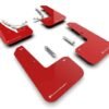 Rally Armor MK8 Volkswagen Golf GTI/R UR Red Mud Flap w/ White Logo