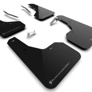 Rally Armor 2022 Subaru Forester (Incl. Wilderness) UR Black Mud Flap w/ Grey Logo