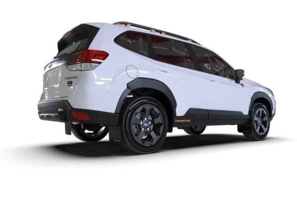Rally Armor 2022 Subaru Forester (Incl. Wilderness) UR Black Mud Flap w/ Grey Logo - Image 4