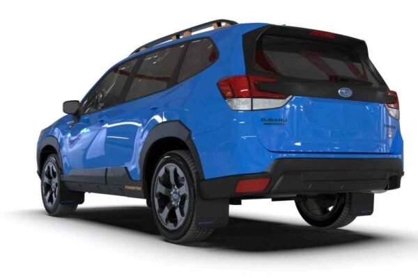 Rally Armor 2022 Subaru Forester (Incl. Wilderness) UR Black Mud Flap w/ Grey Logo - Image 6