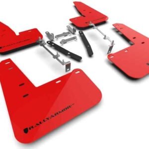 Rally Armor 2023 Toyota GR Corolla Red UR Mud Flap w/ Black Logo