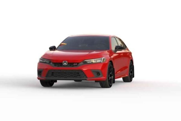 Rally Armor 2022 Honda Civic (Incl. Si/Sport/Touring) UR Black Mud Flap w/ Blue Logo - Image 5