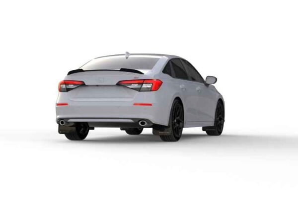 Rally Armor 2022 Honda Civic (Incl. Si/Sport/Touring) UR Black Mud Flap w/ Blue Logo - Image 7