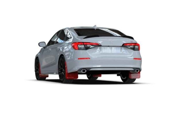 Rally Armor 2022 Honda Civic (Incl. Si/Sport/Touring) UR Black Mud Flap w/ Blue Logo - Image 8