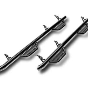 N-Fab 2022 Toyota Tundra Crew Max Cab 5.6ft Bed W2W - 3in Nerf Steps - Gloss Black (w/o Bed Access)