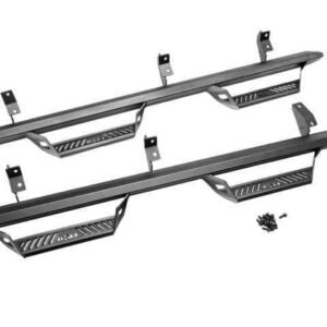 N-Fab 21-22 Ford Bronco 2 Door Predator PRO Step System - Wheel 2 Wheel - Tex. Black