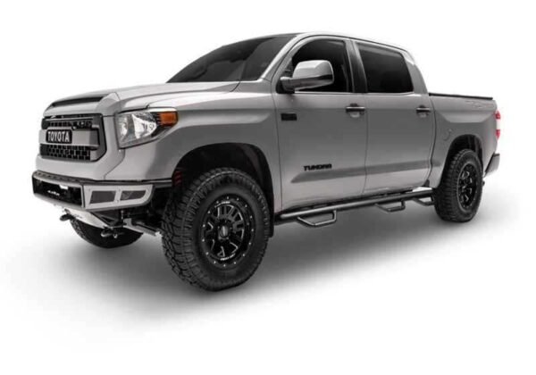 N-Fab Nerf Step 01-06 Chevy-GMC 1500/2500/3500 Crew Cab 8ft Bed - Tex. Black - Bed Access - 3in - Image 10