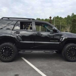 N-Fab Nerf Step 03-09 Toyota 4 Runner SUV 4 Door - Tex. Black - W2W - SRW - 2in