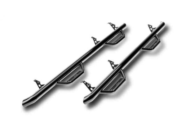 N-Fab Nerf Step 04-15 Nissan Titan Crew Cab 5.6ft Bed - Gloss Black - W2W - 3in - Image 2
