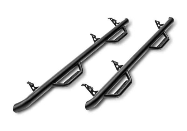 N-Fab Nerf Step 15-17 Chevy-GMC 2500/3500 Crew Cab 6.5ft Bed - Tex. Black - W2W - 3in - Image 3