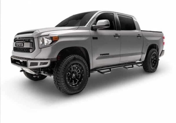 N-Fab Nerf Step 19-20 Chevy/GMC 1500 Double Cab 6.5ft Bed - Bed Access - Gloss Black - Image 4