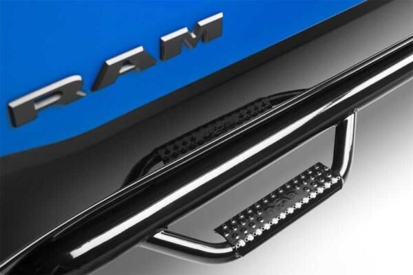 N-Fab Nerf Step 2019 Dodge Ram 1500 Crew Cab 5.7ft Bed - Gloss Black - Cab Length - 3in - Image 4