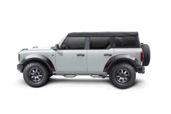 N-Fab Nerf Step 2021 Ford Bronco (4 Door) - Gloss Black - SRW - 3in - Image 6