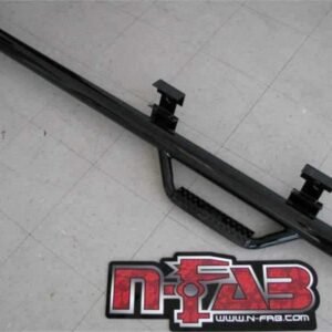 N-Fab Nerf Step 99-06 Chevy-GMC 1500/2500 Regular Cab - Gloss Black - Cab Length - 3in
