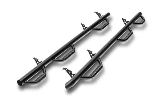 N-Fab Nerf Step 99-06 Chevy-GMC 1500/2500/3500 Ext. Cab 6.5ft Bed - Tex. Black - Bed Access - 3in - Image 2