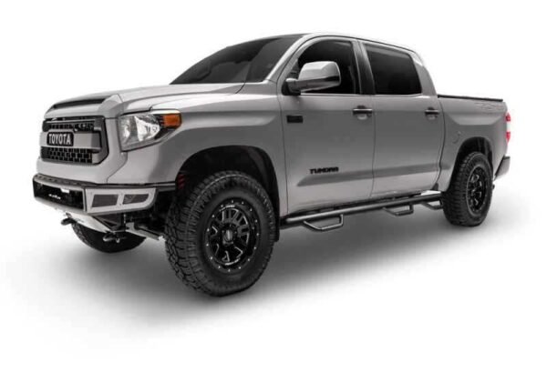N-Fab Nerf Step 99-16 Ford F-250/350 Super Duty Crew Cab 8ft Bed - Tex. Black - Bed Access - 3in - Image 7