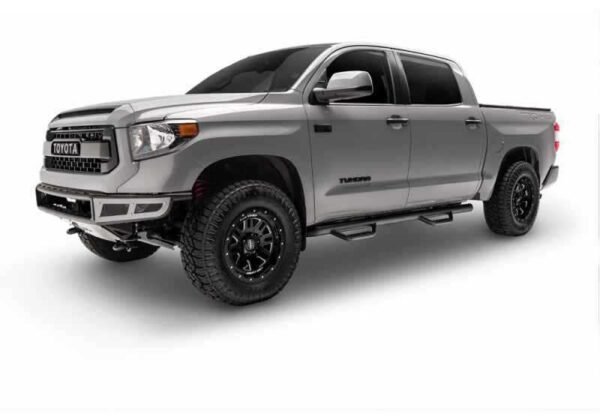 N-Fab Nerf Step 99-16 Ford F-250/350 Super Duty Crew Cab 8ft Bed - Tex. Black - W2W - 3in - Image 10