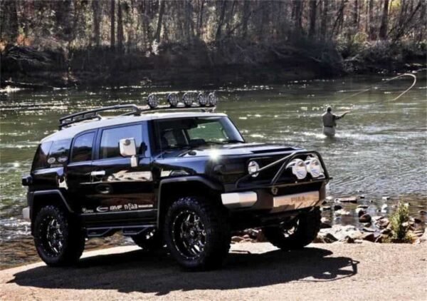 N-Fab Pre-Runner Light Bar 06-17 Toyota FJ Cruiser - Tex. Black - Image 5