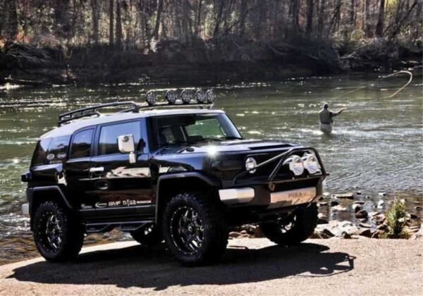 N-Fab Pre-Runner Light Bar 06-17 Toyota FJ Cruiser - Tex. Black - Image 10